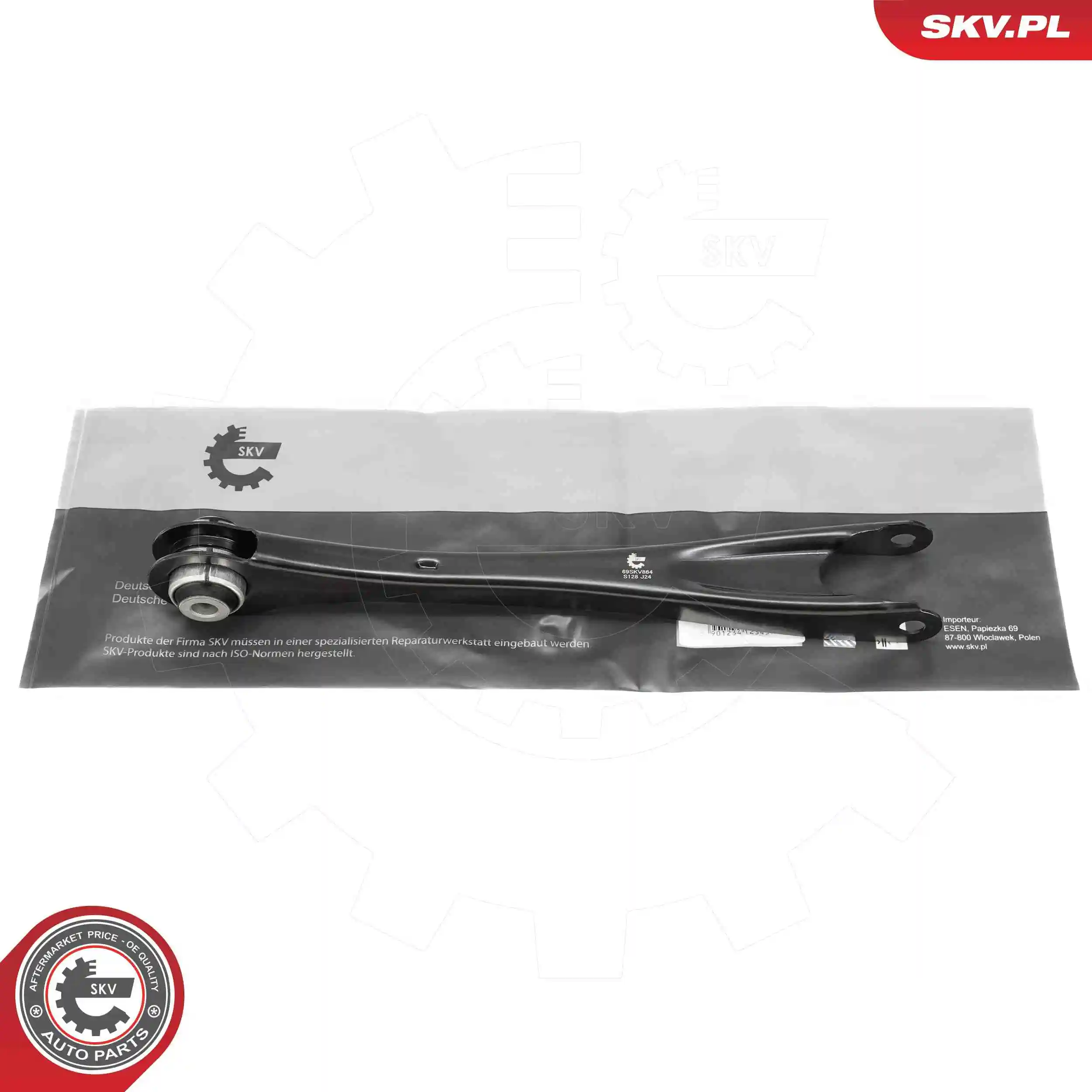 Control/Trailing Arm, wheel suspension